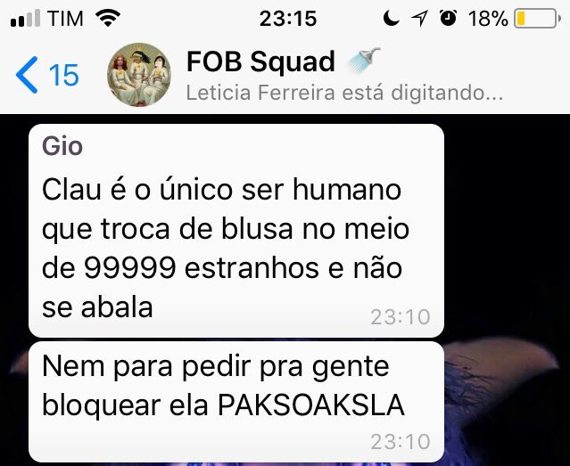 humansofFOBSQ's tweet photo. Clau Galvão shame party https://t.co/oKhsl8x53u