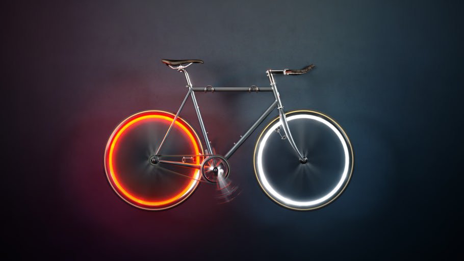 gizmag's tweet photo. Bike wheel lights go battery-less - https://t.co/BkJfQd3Rx7 https://t.co/kTSIaOxPt4
