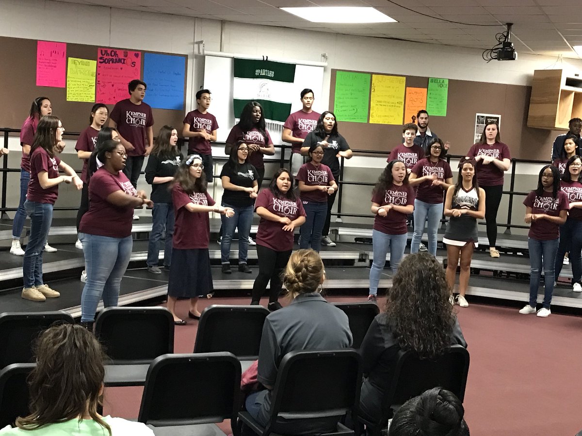 Kempner High School on Twitter "KHS Choir performing at Coog Fest! 