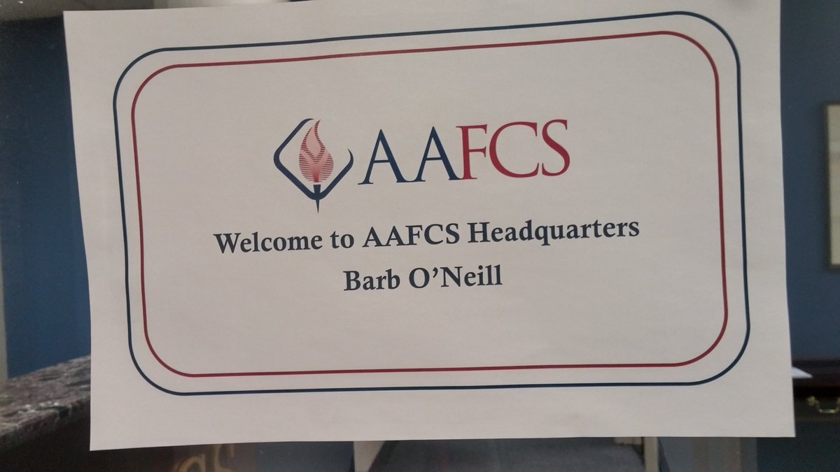 moneytalk1's tweet photo. Thanks for the hospitality at @aafcs today. Proud to be serving as #AAFCS national treasurer this year and next. #IamFCS #SayYestoFCS https://t.co/N9BC8ssSBU