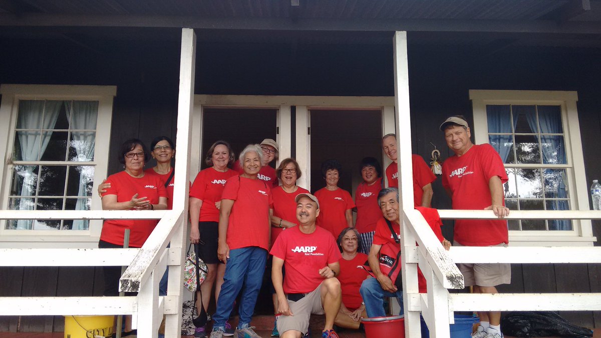 pnish75's tweet photo. 2nd annual cleanup at Hawaii's Plantation Village. Preserving a piece of history for future generations.  @AARPHawaii #AARPHIserv. https://t.co/VC7eWgnegM