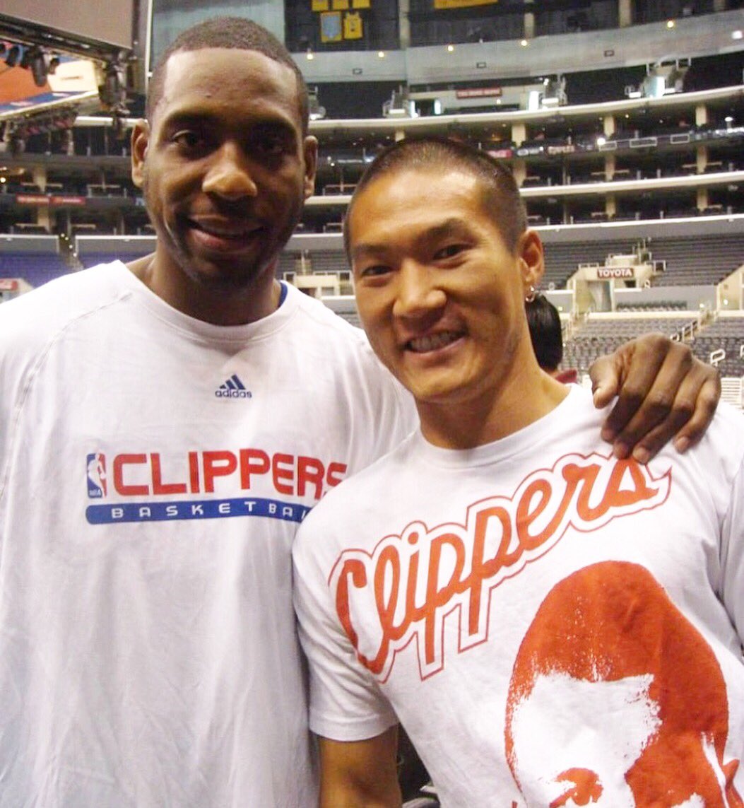 RikDaddy's tweet photo. @RasualButler45 You were always cool to us and I would heckle Coach Dunleavy for not giving you more playing time. Very sad to hear about your passing. #RestInParadise baller. #RIPBop #ClipperNation https://t.co/8UgLHPuLR6