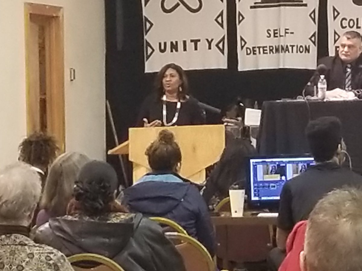SakuriF's tweet photo. ED Donsia Strong Hill speaking at "Creating Constructive Public Dialogue" w/ Milwaukee NAACP &amp; Milwaukee Fire and Police Commission https://t.co/IVBekklyug