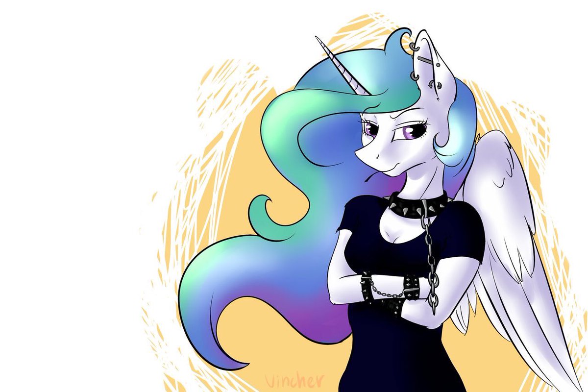 I've had my goth a hipster phases just like every other pony~