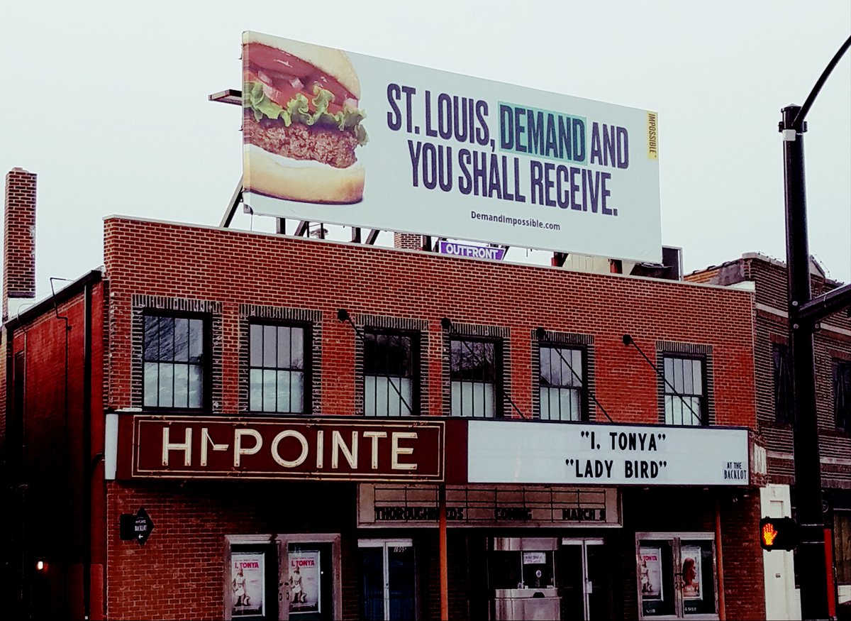 BuyingAmerican's tweet photo. St. Louis vegans & veggie burger fans... Have you demanded the impossible? πΊπΈπ₯¦π #MadeinUSA #DemandImpossible https://t.co/z6fBpi5xPw https://t.co/wUXUxgO9yP