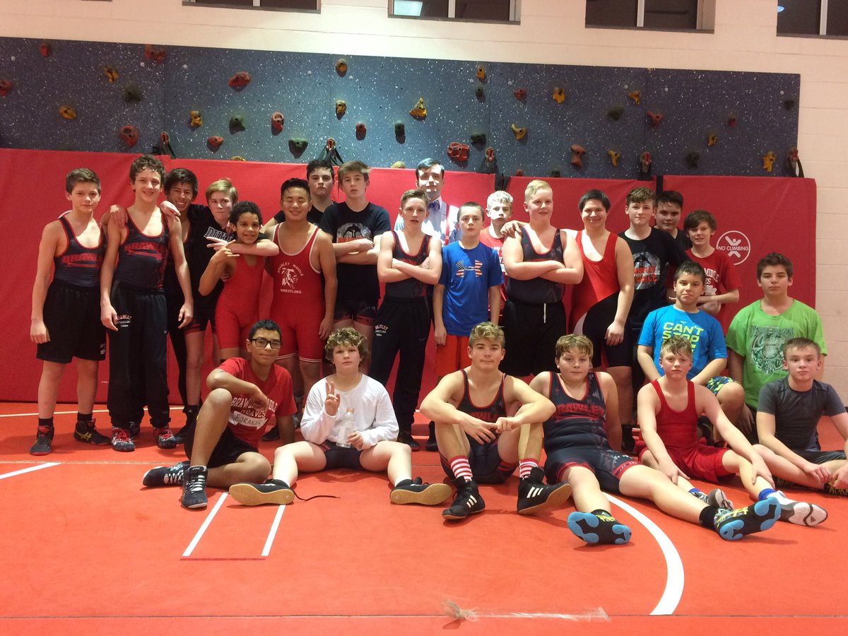 Workout to celebrate. Back to Back undefeated seasons. Next up is the conference tournament on Saturday to finish the year out! #TheChampsAreHere