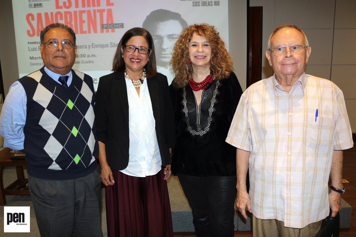 Gracias a nuestros panelistas y aliados, por regalarnos un LibroForo de calidad. <a href="/Saenzn_e/">Enrique Sáenz</a> <a href="/VioletaG/">Violeta Granera</a>  <a href="/FundVioleta/">Fundación Violeta B. de Chamorro</a>  <a href="/culturalpac/">Centro Cultural PAC</a> #Nicaragua