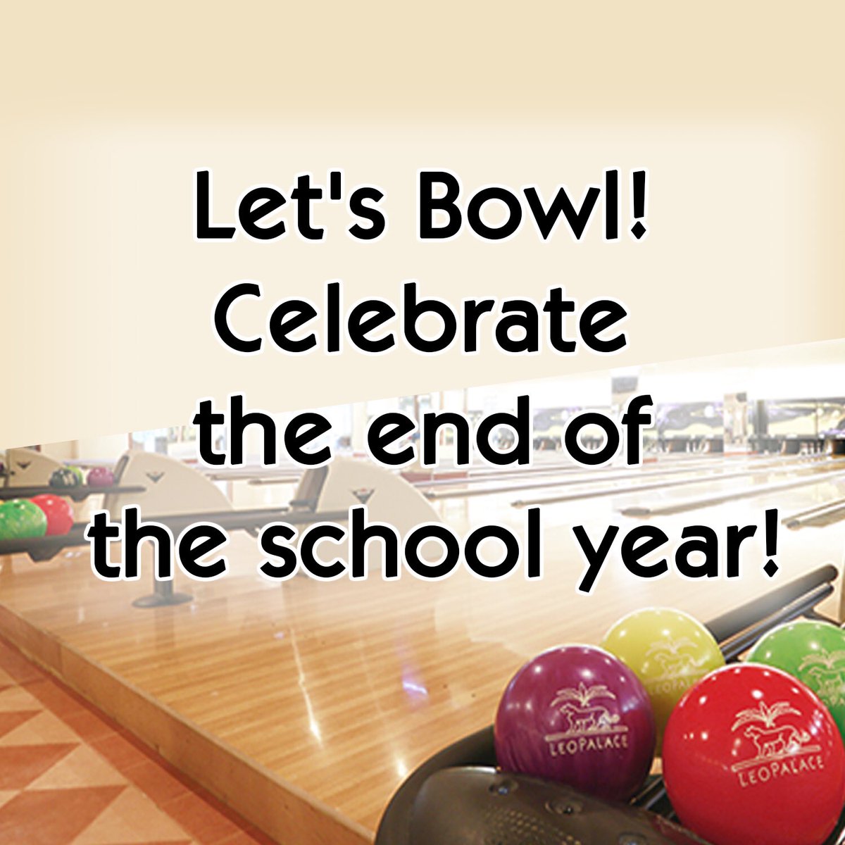 leo_palace_guam's tweet photo. Hafa Adai Guam! We have our on going "End of the School Year" bowling promo for all Elementary, Middle & High schools! Call our convention sales team today at 300-7991 for more information! #guam #leopalace https://t.co/QHamdiPbjb