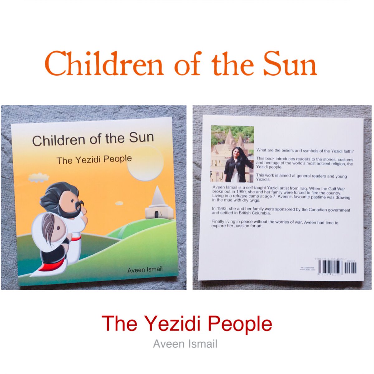 AveenIsmaill's tweet photo. Children of the Sun book, basic information about Yezidi People. 

This book will be available online ordering. #YazidiPlight #Yezidi #YezidiPeople #TruthYazidi #Spiritual #PureYazidi  #StopYazidiGenocide #Genocide #War #Iraq #Yazidis #Earth https://t.co/IfDgd5yoMM
