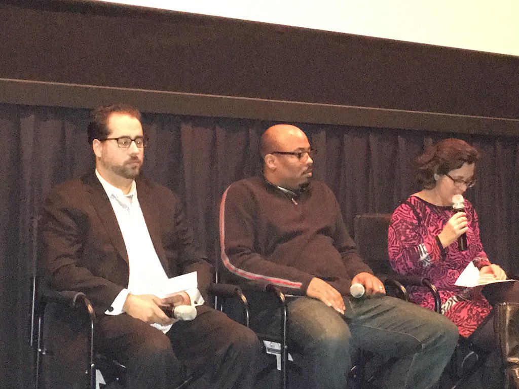 PiperTheDaisy's tweet photo. Post @TCUMonstersDoc screening, discussion of juvenile justice, incl in DC. 

Across the US, 200K youth are put into the criminal justice system EVERY YEAR. 

Please see this film to better understand need for #cjreform &amp; #JJDPA https://t.co/fe522B9qdr