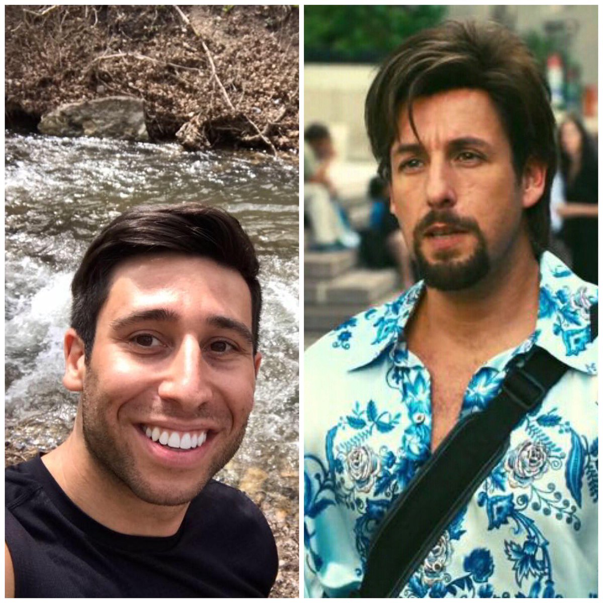 Brandoo55's tweet photo. My brother just came home from Israel after being there for a month. I swear he looks like a completely different person now https://t.co/D4MP1PIO4m