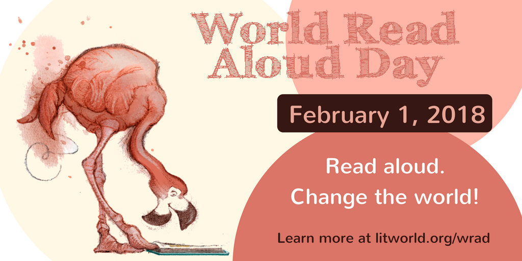 BenferLibrary's tweet photo. Tomorrow is #WorldReadAloudDay !
Read aloud to a friend!
#BobcatsRead #BenFeb18 https://t.co/V6lxAFL7H0