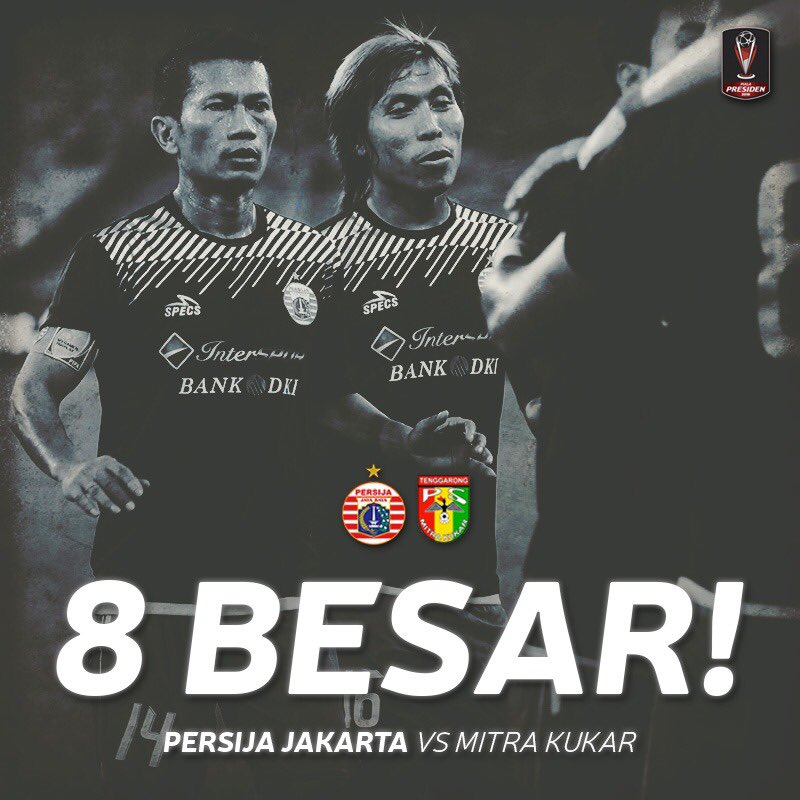 Persija_Jkt's tweet photo. Delapan besar #PialaPresiden2018

🆚 @MitraKukar
🏟 Stadion Manahan Solo
📆 Minggu (4/2/2018)
🕒 K.O. 15.30 WIB

Sudah siap ke #Solo?

#PersijaJakarta #PersijaSelamanya https://t.co/KFRxfTUsl8