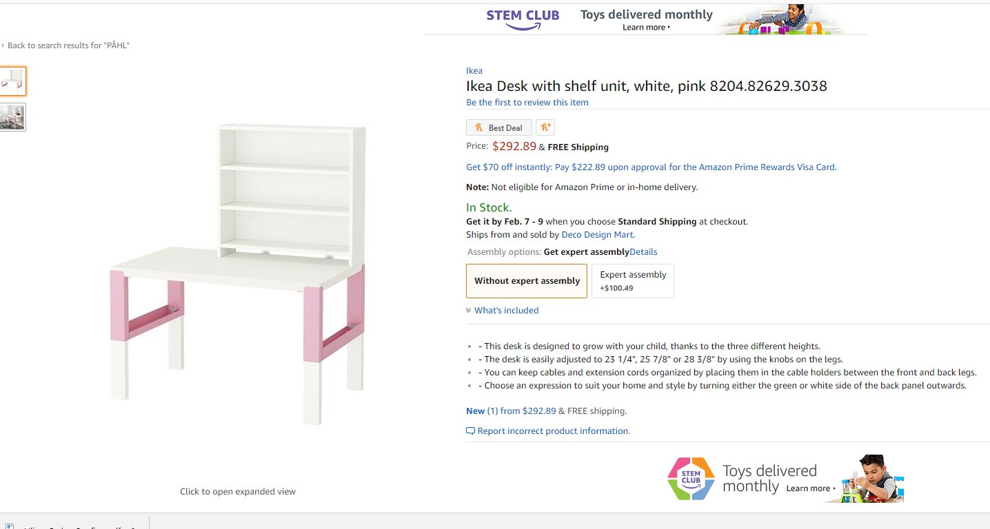 MeganPlays on Twitter "so, does anyone know why Ikea on Amazon costs