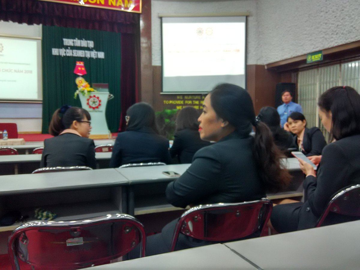 Annual #GeneralAssembly about to start in a few minutes in <a href="/SEAMEORETRAC/">SEAMEO RETRAC</a> #gettingready #townhallmeeting