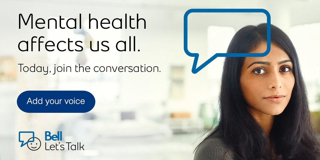 calgarystampede's tweet photo. Today is #BellLetsTalk Day!! For every tweet/retweet using #BellLetsTalk or view of our official Bell Let’s Talk video, Bell will donate 5¢ to Canadian mental health initiatives! https://t.co/6aspG0Te5J https://t.co/OPXhr0dh8N