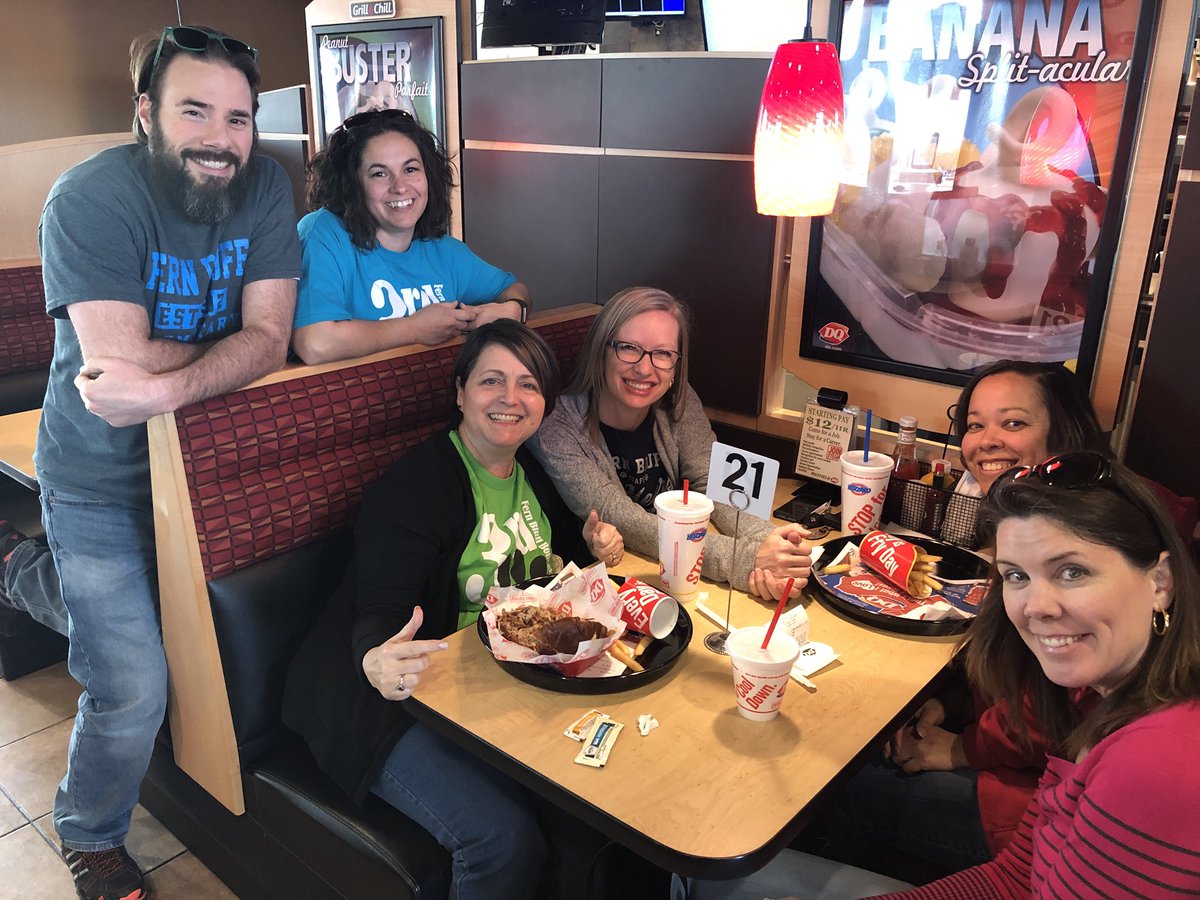 Had fun <a href="/DairyQueen/">Dairy Queen</a> with <a href="/FernBluffES/">Fern Bluff Elem.</a> 3rd grade team! Thanks for hosting a fun Spirit Night!