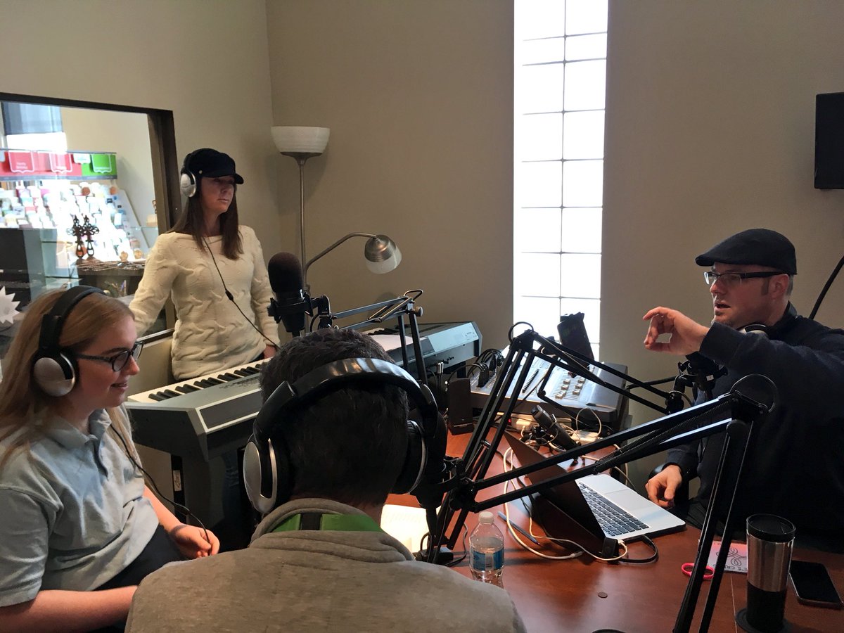 FACPodcastshow's tweet photo. So great having Kara Klob &amp; Jayne Luy join the show for a live performance of a song they co-wrote together. You’ll want to tune in for that alone! https://t.co/JZyXiVaZUU https://t.co/6kJaMKGez6