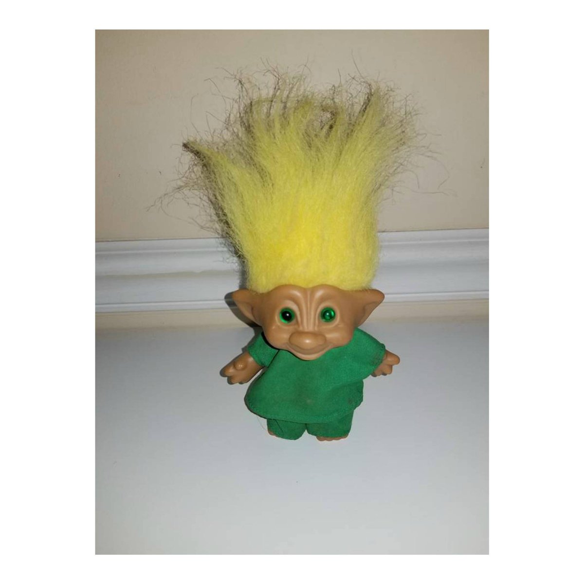 JunkYardBlonde's tweet photo. Vintage Yellow Hair Troll, Doctor Troll, Ace Novelty, 1980s https://t.co/0uX1Axfxby
 #vintagetroll #gotvintage #trolldoll #junkyardblonde #1980s #vintagetoys #acenovelty https://t.co/M9kkerSnFj