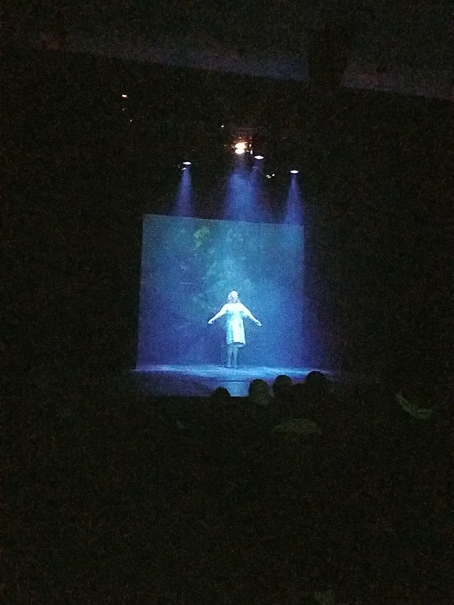 TechTheatreDept's tweet photo. @livy_louise gets the show going with a bang! #LDiD #LATechLivingDead https://t.co/IoEhS2iF1Y