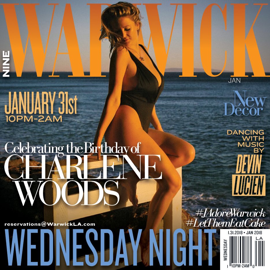 Tonight we celebrate the birth of Charlene Woods ⚡️