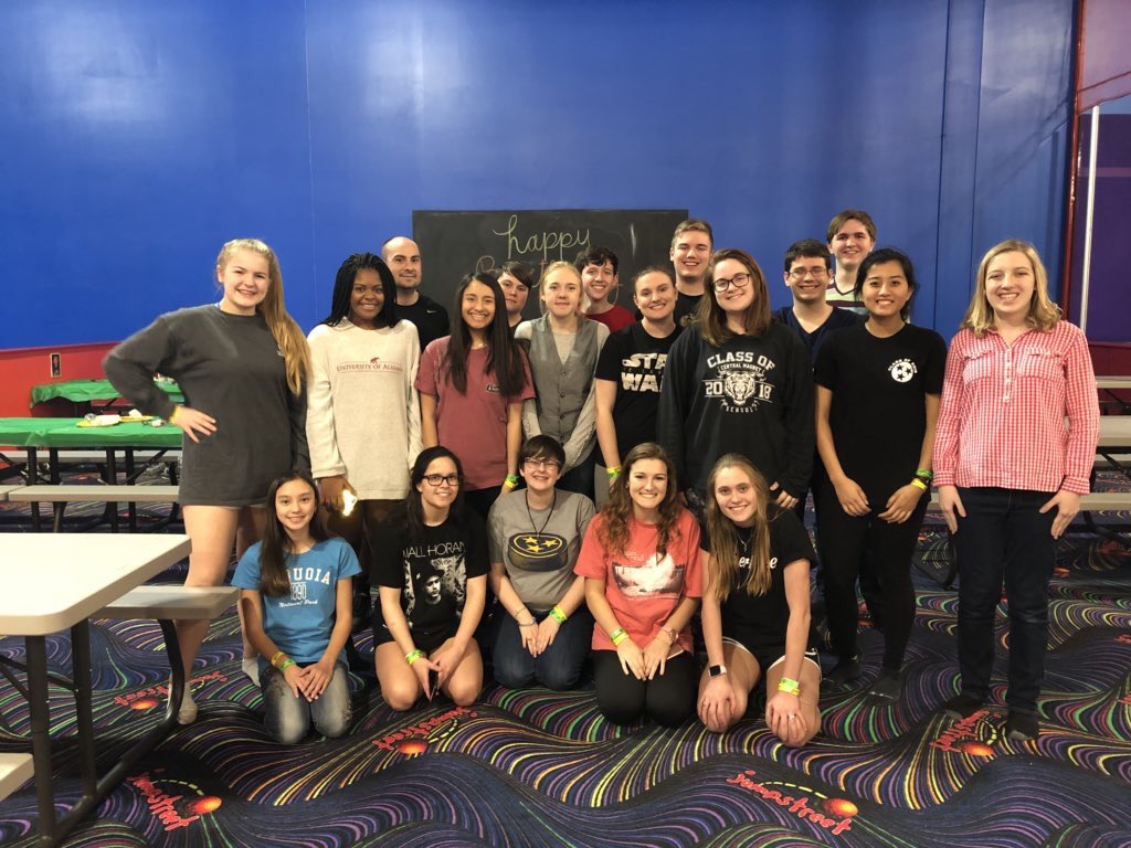 CMSbowling's tweet photo. Bowling team party @GotJump https://t.co/7VRnyOInJH