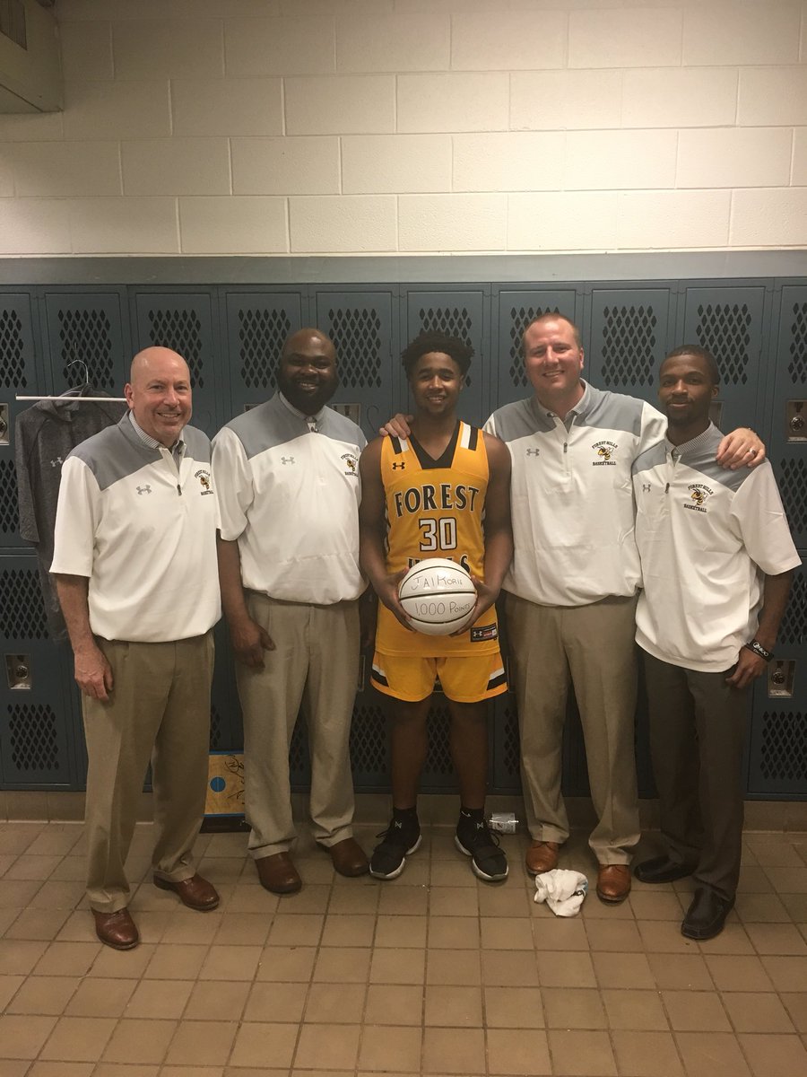 So proud of Jai Rorie and all his accomplishments.  Jai scored his 1,000th career point tonight!  We love you Jai!