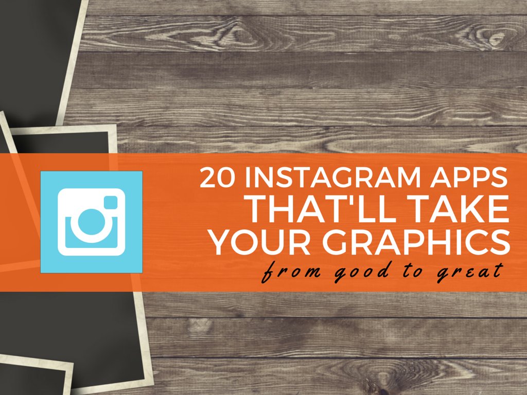 20 #Instagram Apps to Take Graphics From Good to GREAT bit.ly/1ABaRWy by <a href="/RebekahRadice/">Rebekah Radice</a>