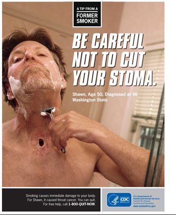 HayFinnaGetAnA's tweet photo. This fear appeal always got to me when I saw the commercial.. This ad uses not only a gory picture but personalistic language so I see this ad as a double whammy in teams of fear appeals. #Tweet3 #Comm3580 @ssfrigerio https://t.co/vP4JYtnIQO