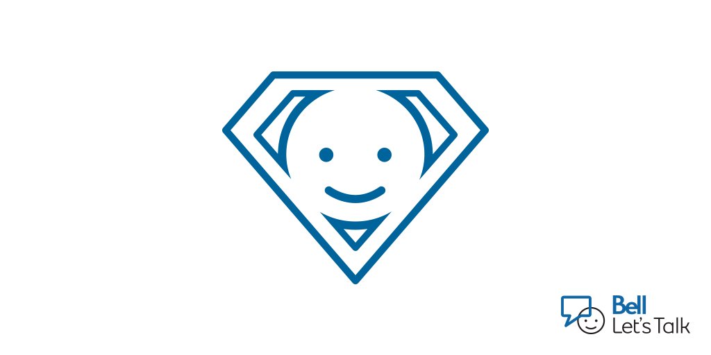 Bell_LetsTalk's tweet photo. @SpaceChannel Thanks so much for your support, you really are superheroes! #BellLetsTalk https://t.co/OLMBnfR2si