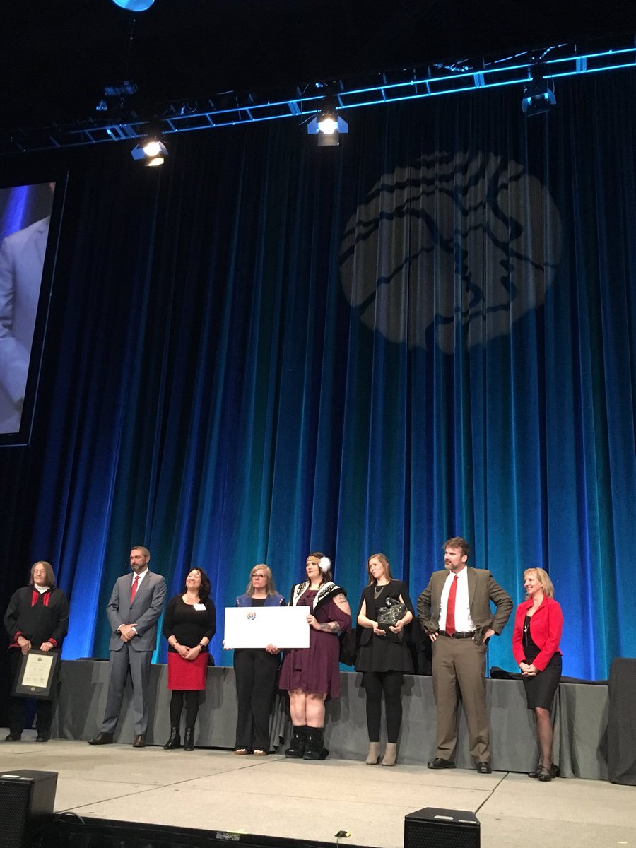 Tagish/Carcross Nation wins!! Very excited that we could support the amazing work being done. @NL2018Ottawa #ArcticPrize2017 #winner