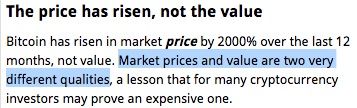 stephenhuppert's tweet image. "The price has risen, not the value" Carlos Gil, CIO, @Microequities Asset Management
 
Bitcoin, pricing dislocation and value investing bit.ly/2EsQakb via @Cuffelinks 

#bitcoin #crytpocurrency