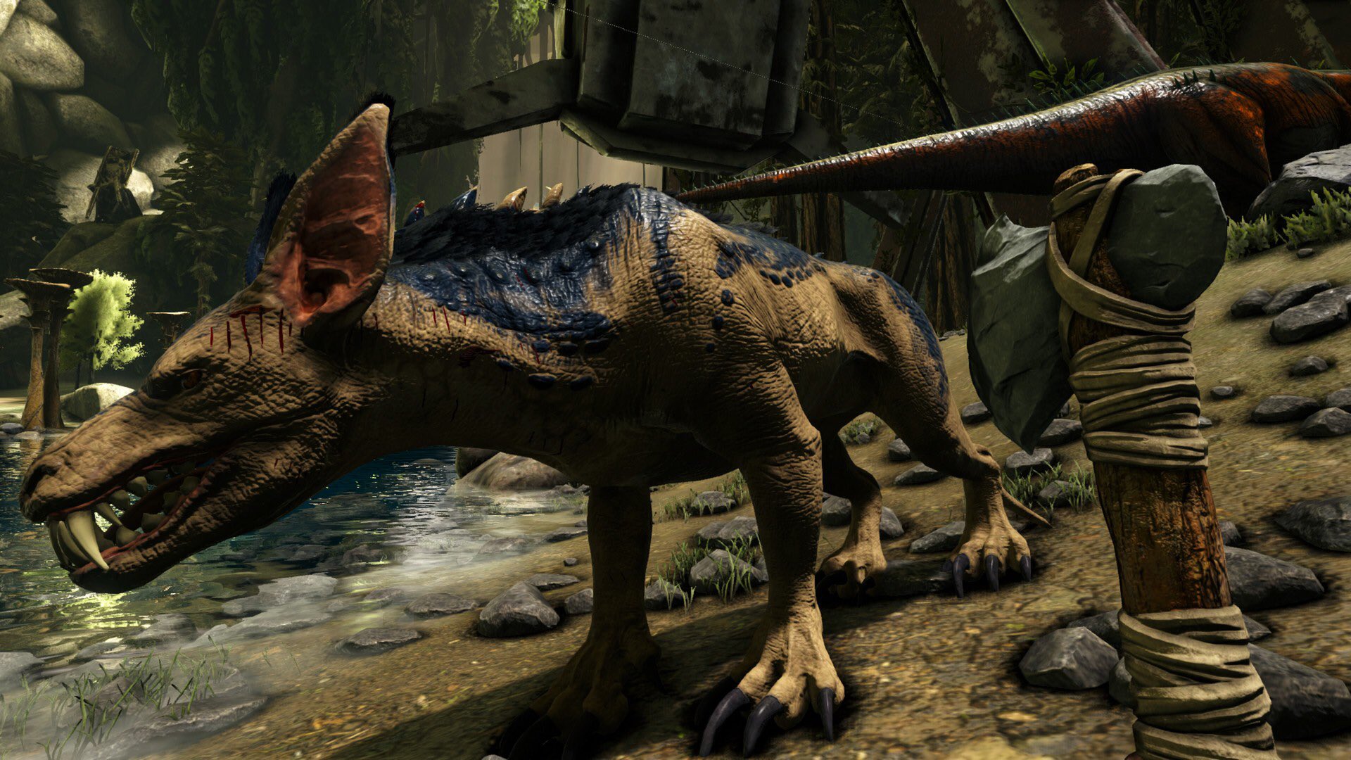 まっと Pa Twitter ラベジャー岩にスタックしてるところを棍棒でタコ殴り 真剣に殴ってたら家族になにしてんの って そりゃイヌ棍棒で殴るゲームってやばいよ笑 おこしに付けたきびだんごーひとつ私にくださいなー無事テイム終了 Ark Ps4 Https T Co Cy5bm4bhib