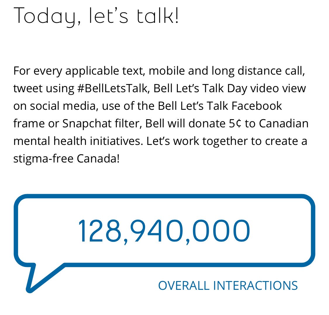 WilliamShatner's tweet image. 4 million to go! 👍🏻  #BellCause #BellLetsTalk