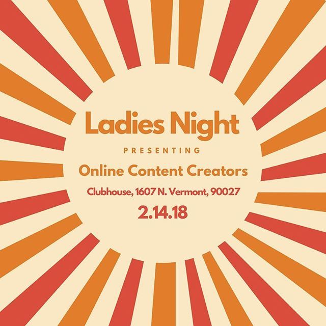 LadiesNightFem's tweet photo. Showing love to our online content creators! #women #create #online #content #creator https://t.co/H3a1W1hsSo https://t.co/hUcI6t4uRU