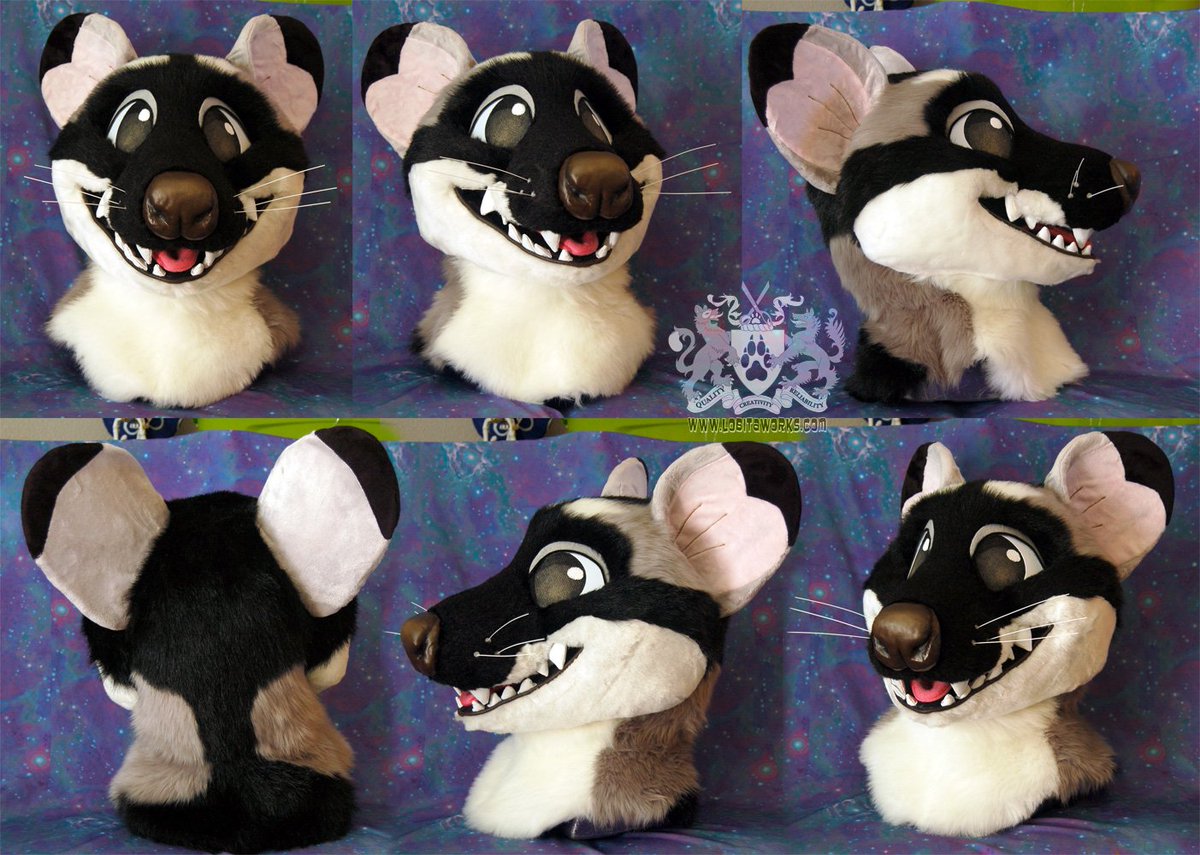 I was wondering... any realistic style fursuit makers wanna do a head trade...