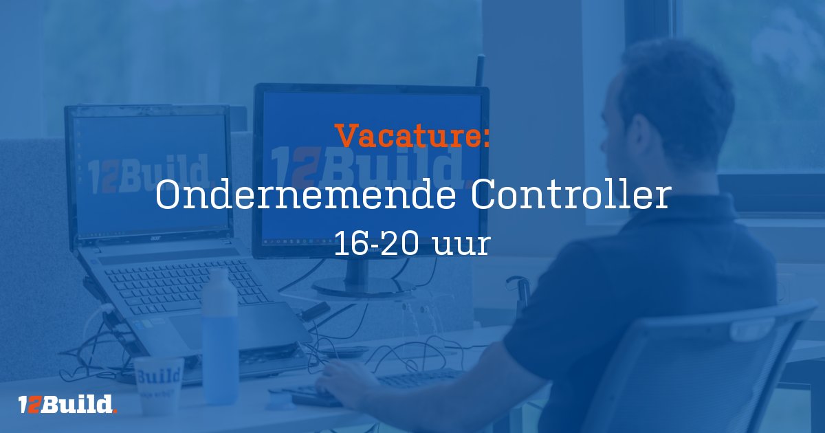 Vacature: Ondernemende controller (16-20 uur).
12Build is op zoek naar een pro-actieve controller die samen met ons het avontuur voort wil zetten. Pro-actief in de zin van waarde/kennis/ervaring willen toevoegen.
werkenbij12build.com/o/ondernemende…