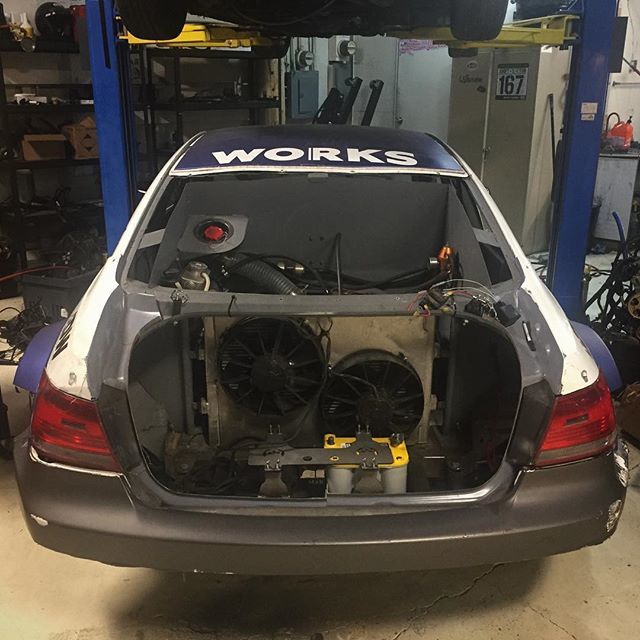 FarukKugay's tweet photo. Car is almost ready for the first test of the season this weekend! Huge thanks to @hexamotorsports for prepping it with a new clean wiring harness and some new awesome fab work! #e92 #formuladprep #formulad #worksmotorsports #hexagarage https://t.co/zCxGggv4V5 https://t.co/d7v19EoyMu