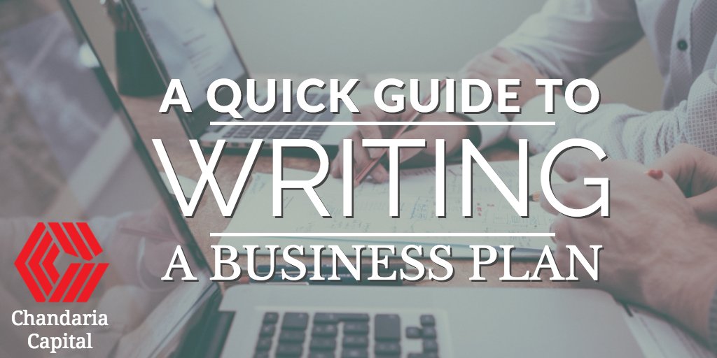 A solid business plan is a strong foundation for any new and growing business. Here's a quick guide to getting started on writing your plan today bit.ly/2FBANVX.         #ChandCap #TheYearofTheEntrepreneur <a href="/dchandaria/">Darshan Chandaria</a> <a href="/neer64/">Neer Chandaria</a> @apjagich.