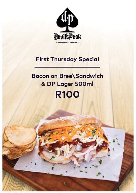 This is happening tonight at Bacon In Bree! 

#firstthursday 
@merchantthebeer 
@devilspeakbc