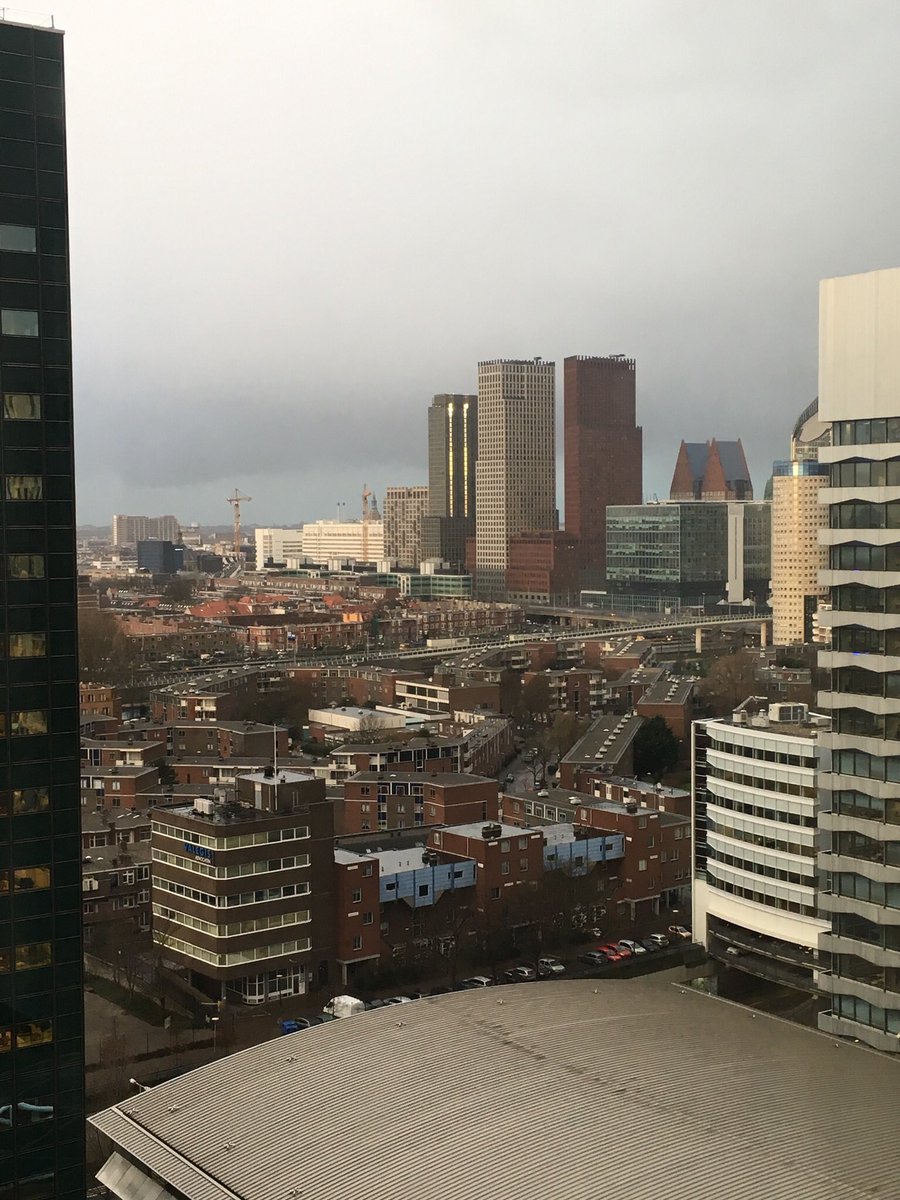 View of the Hague from the NH Hotels