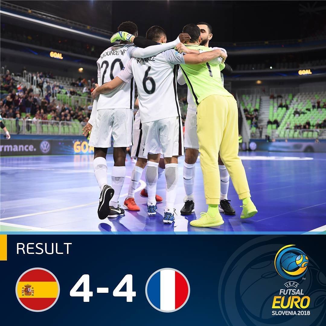 moncoachfootbal's tweet photo. Bravo à nos bleus pour avoir tenu tête à l'une des meilleures équipes au monde !
Rendez vous ce soir à 18 H 30 pour notre #precisionchallenge acte 3
#situenveuxplusfaisenplus #eurofutsal2018 #FutsalEURO https://t.co/TkIoRYB7VR