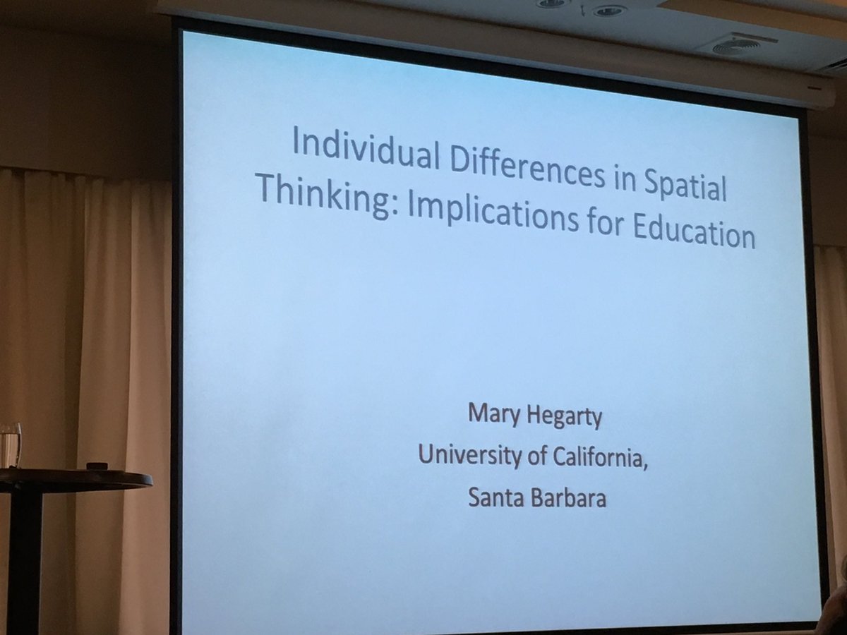 UC_SERC's tweet photo. A special end to a stimulating and informative three days, Prof Mary Hegarty #SERCSpatialConf https://t.co/W1nrMy75Qs