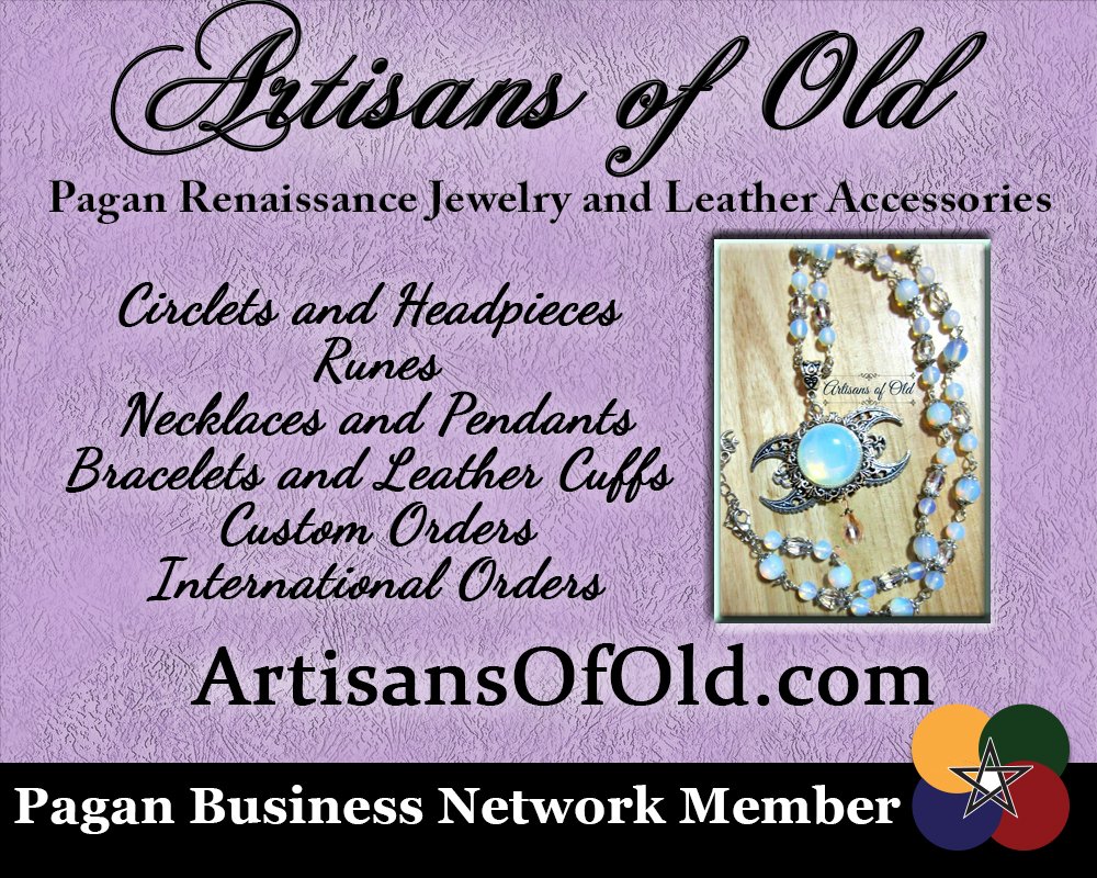 PBN_Radio's tweet photo. Artisans of Old β Pagan Renaissance Jewelry and Leather Accessories. Featuring circlets, headpieces, necklaces, earrings, cuffs, and much more. https://t.co/GilgeWhw4r #pagan #paganbusinessnetwork #pbn #jewelry #circlets #necklaces #earrings #leather https://t.co/w7gY84JtoO