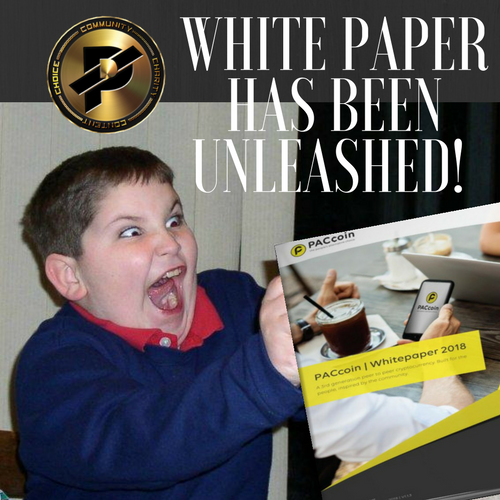 itscryptobull's tweet photo. #PAC #PacCoin #PACARMY #PacFyle #PACBullish #Paclove #WhaleMe #PACBull #HODL #HODLsquad #PACNews #PACofficial #Success
White Paper has been released! https://t.co/SCSqOqWpiu