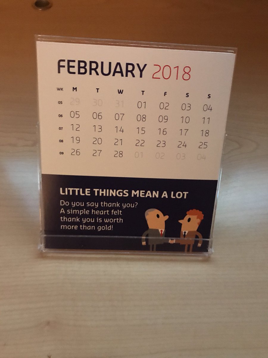 Stephen giles (@stephengiles14) on Twitter photo Don’t forget to change you calendar today! Little things do mean a lot, Thank you does go a long way. <a href="/SodexoUK_IRE/">Sodexo UK & Ireland</a> Don’t forget to change you calendar today! Little things do mean a lot, Thank you does go a long way. <a href="/SodexoUK_IRE/">Sodexo UK & Ireland</a>