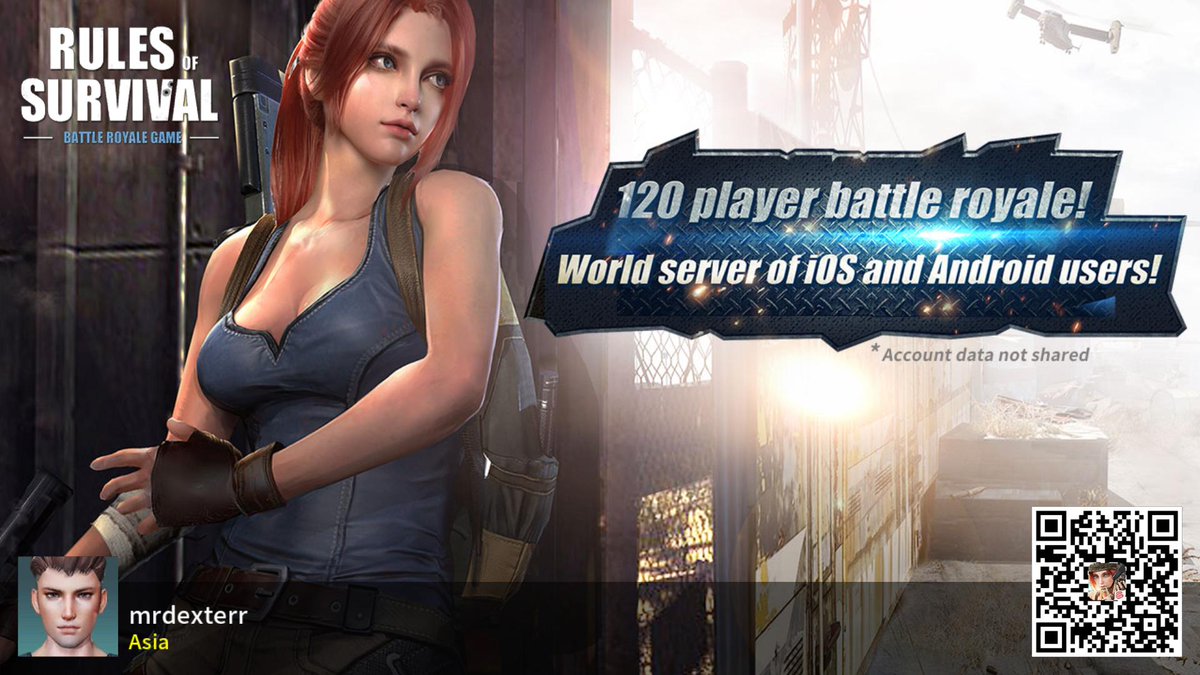 FreakyMaxx's tweet photo. #RulesofSurvival https://t.co/xJehR7T2D7