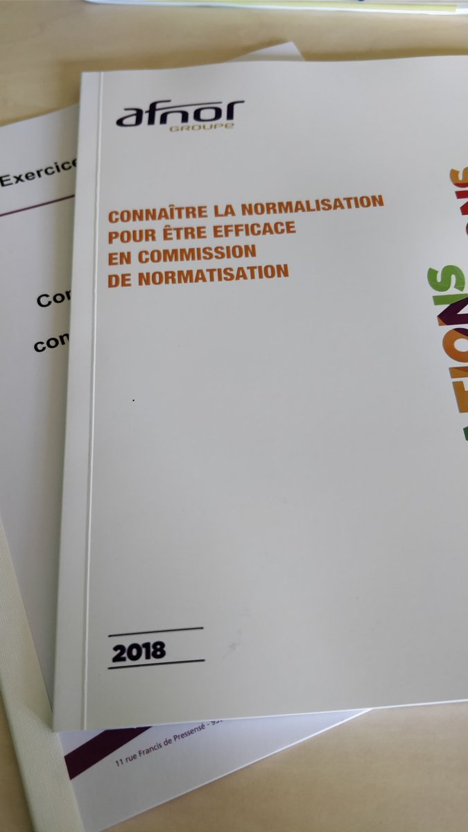 jcanaille974's tweet photo. C'est parti, pour une journée de formation sur la #Normalisation @AFNOR #Cirbat https://t.co/MPM49afHpu