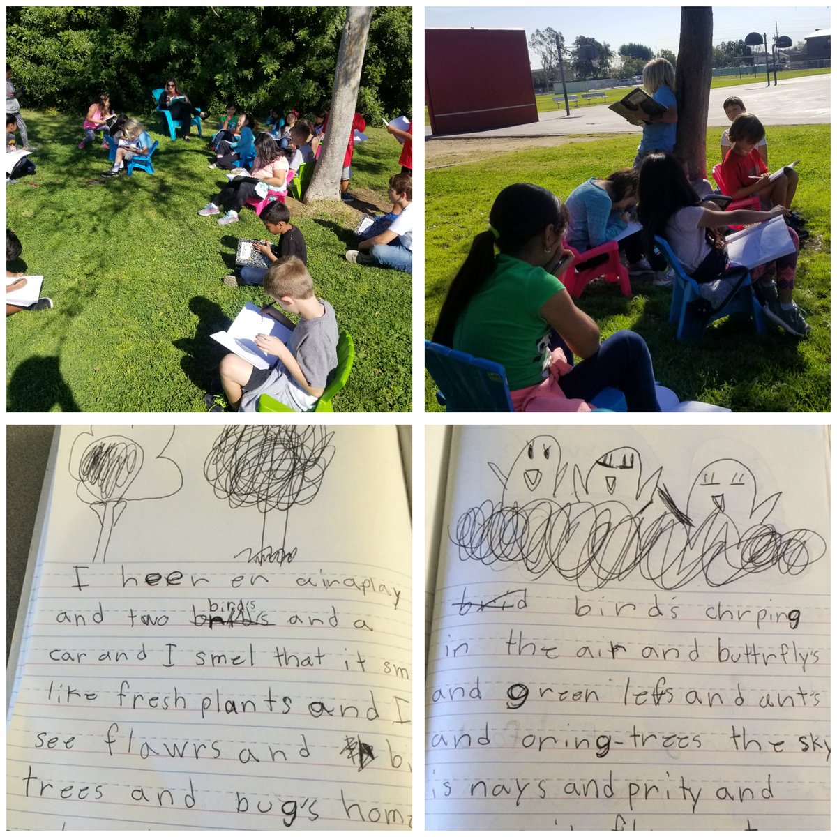 missjsscholars's tweet photo. A beautiful day to inspire writers #readingandwritingproject #weareTUSD #lomavistaleads 🖋💭 https://t.co/LNETPd02xr