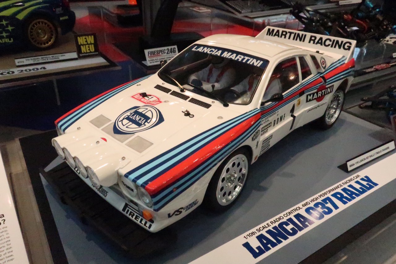 タミヤ 1/10RC ランチア 037 ラリー TA02-Sシャーシ（タミヤ